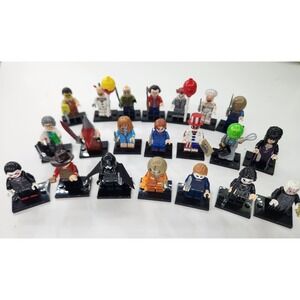 Halloween Custom Minifigures Lot Of 21 Horror Movies Jason Freddy Chucky Lego